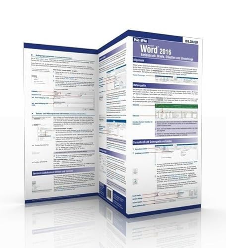 Wo&Wie: Word 2016 Seriendruck: Briefe, Etiketten und Umschläge Wo&Wie: Word 2016 Seriendruck: Briefe, Etiketten und Umschläge