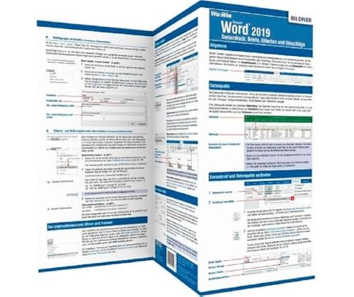 Word 2019 Seriendruck – Briefe, Etiketten und Umschläge: Die Wo&Wie Schnellübersicht von BILDNER Verlag