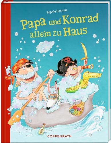 Papa und Konrad allein zu Haus