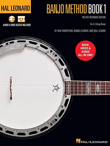 Hal Leonard Banjo Method (1): Deluxe Beginner Edition-for 5-String Banjo with Audio & Video Access Included