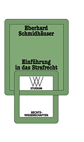 WV Studium, Bd.12, Einführung in das Strafrecht von VS Verlag für Sozialwissenschaften