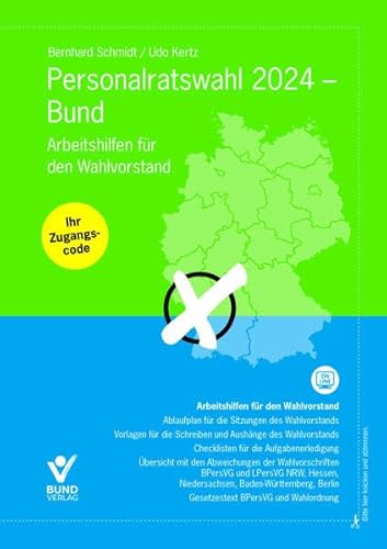 Personalratswahl 2024 - Bund: Arbeitshilfen für den Wahlvorstand