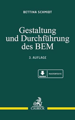 Gestaltung und Durchführung des BEM von Beck C. H.