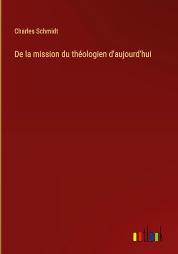 De la mission du théologien d'aujourd'hui