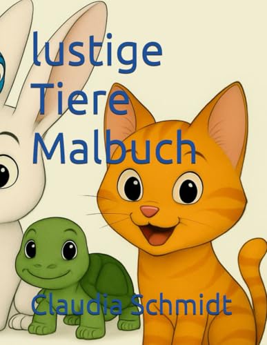 lustige Tiere Malbuch