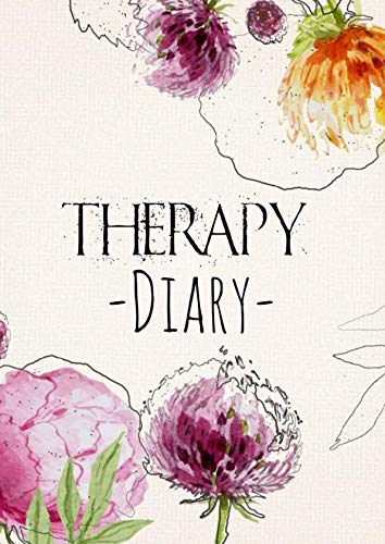 Therapy diary. To fill out and tick. Therapy notebook journal for patients. For behavior therapy: Self-help book for depression, borderline, burnout, ... disorder, obsessive compulsive disorder.