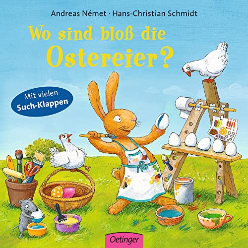 Wo sind bloß die Ostereier?: Mit vielen Such-Klappen