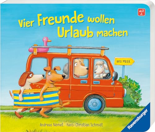 Vier Freunde wollen Urlaub machen von Ravensburger Verlag GmbH