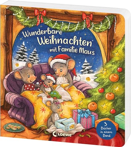 Wunderbare Weihnachten mit Familie Maus: Drei zauberhaft gereimte Advents- und Weihnachtsgeschichten zum gemeinsamen Vorlesen ab 3 Jahren Wunderbare Weihnachten mit Familie Maus: Drei zauberhaft gereimte Advents- und Weihnachtsgeschichten zum gemeinsamen Vorlesen ab 3 Jahren