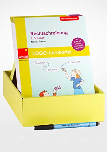 LOGO-Lernkartei: Rechtschreibung: Rechtschreib-Kompetenz / Rechtschreibung (Alles klar!, Band 20)