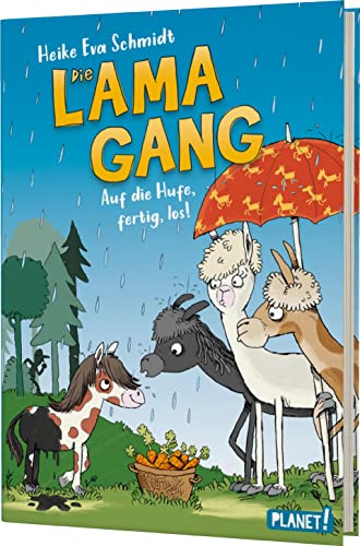 Die Lama-Gang. Mit Herz & Spucke 4: Auf die Hufe, fertig los!: Lustige Detektivgeschichte ab 8 (4) von Planet!