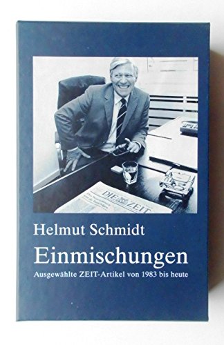 Einmischungen - Ausgewählte Zeit-Artikel von 1983 bis heute