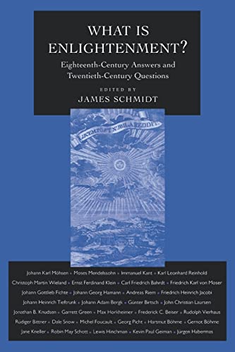 What Is Enlightenment?: Eighteenth-Century Answers and Twentieth-Century Questions: Eighteenth-Century Answers and Twentieth-Century Questions Volume 7 (PHILOSOPHICAL TRADITIONS, Band 7)