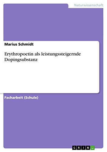 Erythropoetin als leistungssteigernde Dopingsubstanz