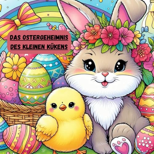 Das Ostergeheimnis des kleinen Kückens: Ausmalbuch mit Ostergeschichte von Independently published
