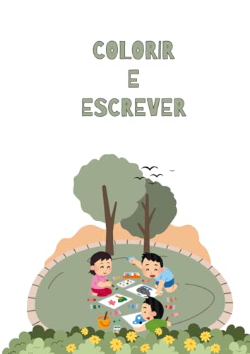 colorir e escrever