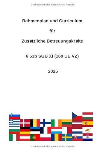 Kursplanung und Curriculum Zusätzliche Betreuung § 53b SGB XI: AZAV-Maßnahmenzulassung Kursplanung und Curriculum Zusätzliche Betreuung § 53b SGB XI: AZAV-Maßnahmenzulassung von epubli