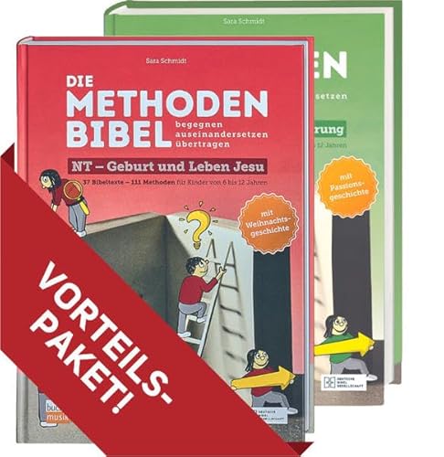 Die Methodenbibel Paket Neues Testament: Band 2 (Geburt und Leben Jesu) + Band 4 (Von Ostern bis Offenbarung)