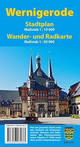 Stadtplan Wernigerode: Mit Cityplan sowie Rad- und Wanderkarte