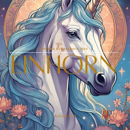Einhorn Ausmalbuch 2025 von Independently published