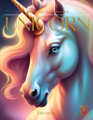 Unicorn coloring book 2025 von Independently published