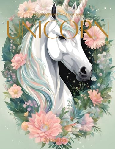 Unicorn coloring book 2025 von Independently published