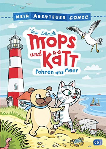 Mein Abenteuercomic - Mops und Kätt fahren ans Meer: Mit vielen spannenden Infos rund um das Meer und seine Bewohner (Die Abenteuercomic-Reihe, Band 2) von cbj