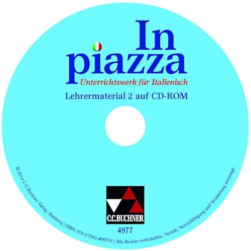 In piazza B / In piazza A/B LM 2: Unterrichtswerk für Italienisch in zwei Bänden (Sekundarstufe II) / Zu den Lektionen 9-15. CD-ROM (In piazza A: Unterrichtswerk für Italienisch (Sekundarstufe II))