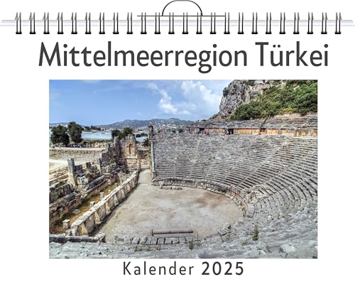 Mittelmeerregion Türkei - (Wandkalender 2025, Kalender DIN A4 quer, Monatskalender im Querformat mit Kalendarium, das perfekte Geschenk) von FlipFlop