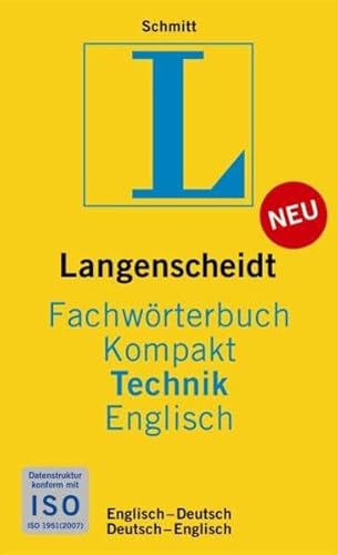 Langenscheidt Fachwörterbuch Kompakt Technik Englisch: Englisch-Deutsch/Deutsch-Englisch (Langenscheidt Fachwörterbücher Kompakt)