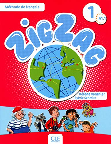 Zig Zag 1 A1.1 Podrecznik +CD: Livre de l'eleve A1.1 & CD audio von CLE INTERNAT