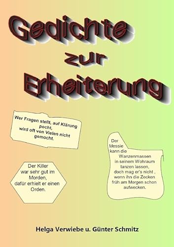 Gedichte zur Erheiterung von epubli