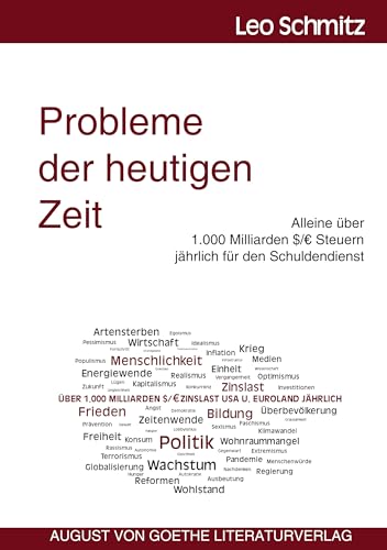 Probleme der heutigen Zeit von August von Goethe Literaturverlag