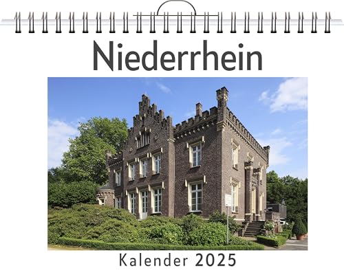 Niederrhein - (Wandkalender 2025, Kalender DIN A4 quer, Monatskalender im Querformat mit Kalendarium, das perfekte Geschenk) von FlipFlop