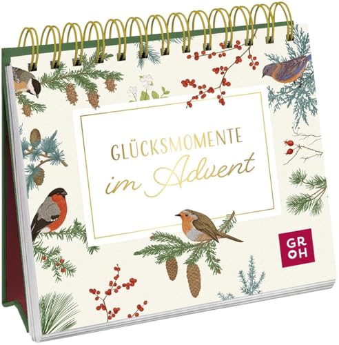 Glücksmomente im Advent: Kleiner Tischaufsteller mit lieben Wünschen und Impulsen für die Weihnachtszeit, mit Glanzfolie auf dem Cover, zum Verschenken und Dekorieren Glücksmomente im Advent: Kleiner Tischaufsteller mit lieben Wünschen und Impulsen für die Weihnachtszeit, mit Glanzfolie auf dem Cover, zum Verschenken und Dekorieren