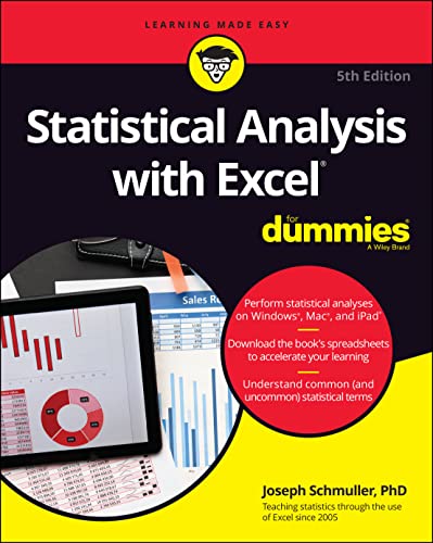 Statistical Analysis with Excel For Dummies (For Dummies (Computer/Tech)) von For Dummies