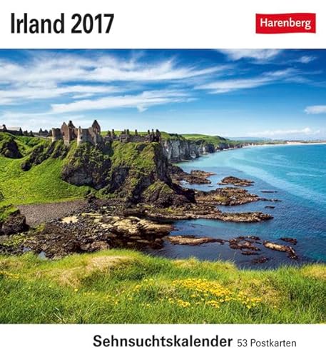 Irland - Kalender 2017: Sehnsuchtskalender, 53 Postkarten