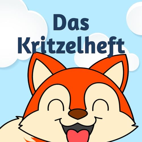 Das Kritzel-Heft: Kreativität steigern durch das ausmalen von süßen Formen