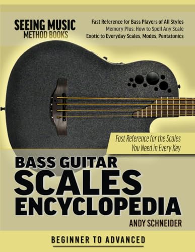 Bass Guitar Scales Encyclopedia: Fast Reference for the Scales You Need in Every Key Bass Guitar Scales Encyclopedia: Fast Reference for the Scales You Need in Every Key von Independently published