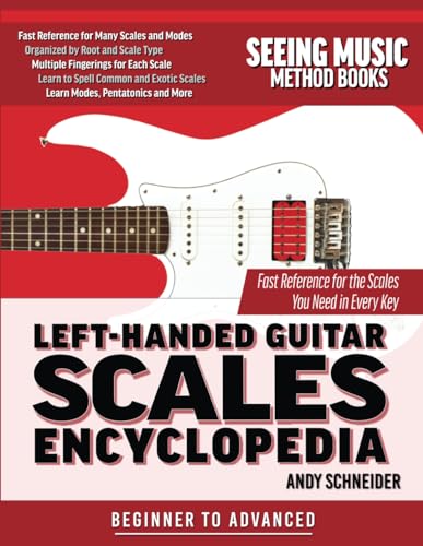 Left-Handed Guitar Scales Encyclopedia: Fast Reference for the Scales You Need in Every Key