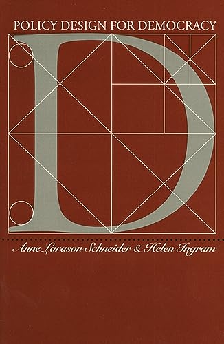 Policy Design for Democracy (Studies in Government and Public Policy)