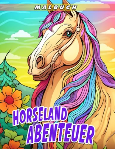 Horseland Abenteuer Malbuch: Erkundung von Wanderwegen, Pferdepflege und herzerwärmende Freundschaften - Ein Ausmalbuch für Pferdeliebhaber im Alter von 6-9 Jahren von Independently published