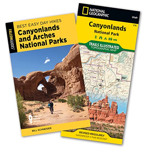 Best Easy Day Hiking Guide and Trail Map Bundle: Canyonlands and Arches National Parks (Best Easy Day Hikes)