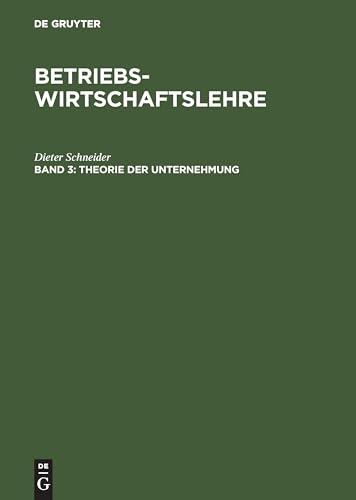 Betriebswirtschaftslehre, Bd.3