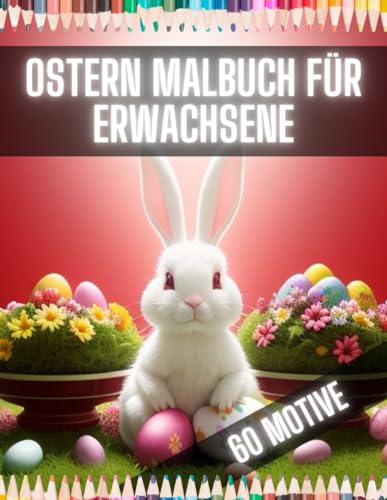Ostern Malbuch für Erwachsene: Vollgepackt mit Wissen, Kuriositäten, Rezepten und Ratschlägen für die Liebhaber der Feiertage