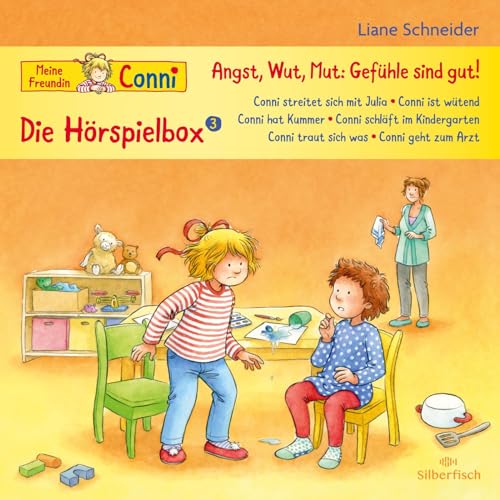 Angst, Wut, Mut: Gefühle sind gut! - Die Hörspielbox 3 (Meine Freundin Conni - ab 3): 3 CDs (Meine Freundin Conni - ab 3: Conni ab 3) von Silberfisch