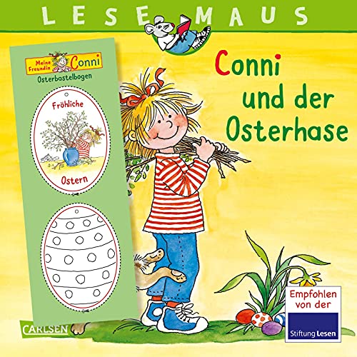 LESEMAUS 77: Conni und der Osterhase: Bilderbuchgeschichte mit buntem Oster-Anhänger für Kinder ab 3 (77)