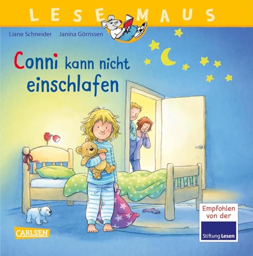 LESEMAUS 78: Conni kann nicht einschlafen: Gutenacht-Bilderbuchgeschichte für Kinder ab 3 (78) von Carlsen