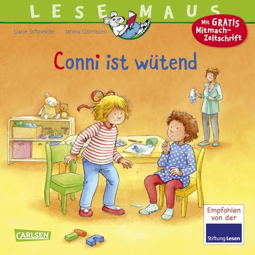 LESEMAUS 86: Conni ist wütend: Liebevoll erzählte Geschichte über das wichtige Thema Wut - für Kinder ab 3 Jahre (86)