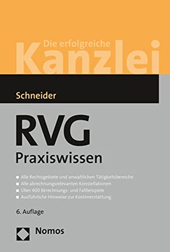 RVG Praxiswissen von Nomos